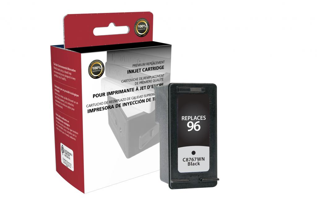 Black Ink Cartridge for HP C8767WN (HP 96)