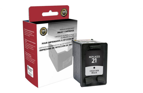 Black Ink Cartridge for HP C9351AN (HP 21)