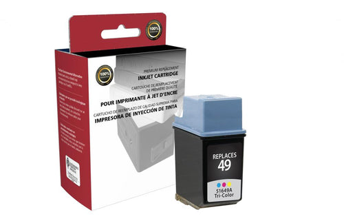 Tri-Color Ink Cartridge for HP 51649A (HP 49)