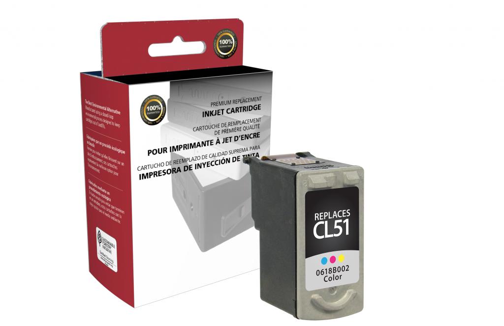 High Yield Color Ink Cartridge for Canon CL-51