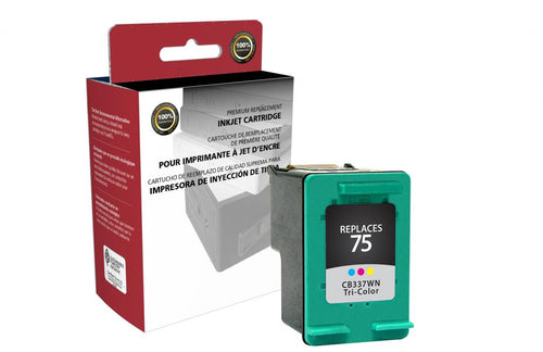 Tri-Color Ink Cartridge for HP CB337WN (HP 75)