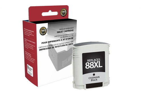 High Yield Black Ink Cartridge for HP C9396AN (HP 88XL)