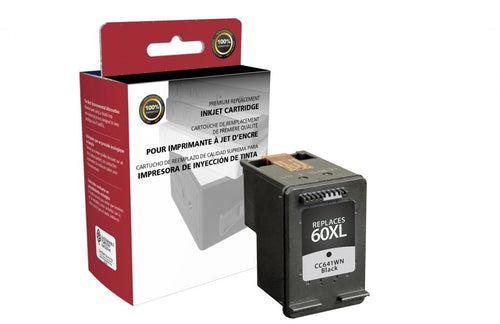 High Yield Black Ink Cartridge for HP CC641WN (HP 60XL)