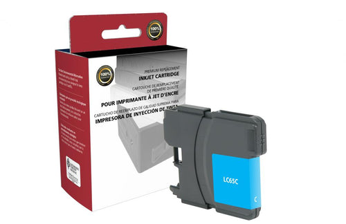 High Yield Cyan Ink Cartridge for Brother LC65