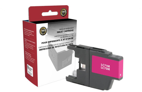 High Yield Magenta Ink Cartridge for Brother LC71/LC75