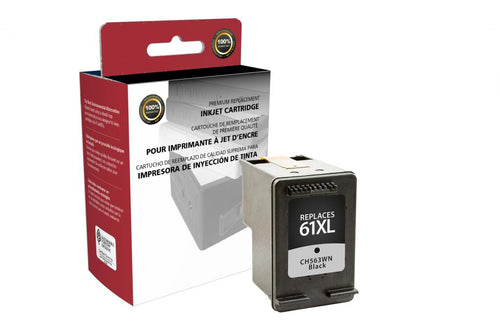 High Yield Black Ink Cartridge for HP CH563WN (HP 61XL)