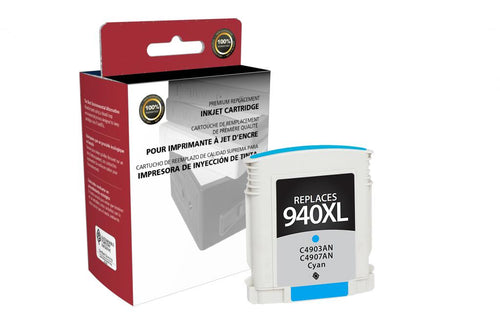 High Yield Cyan Ink Cartridge for HP C4907AN (HP 940XL)