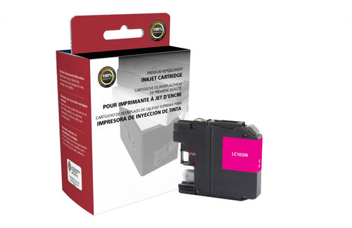 High Yield Magenta Ink Cartridge for Brother LC103XL