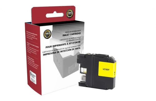 High Yield Yellow Ink Cartridge for Brother LC103XL