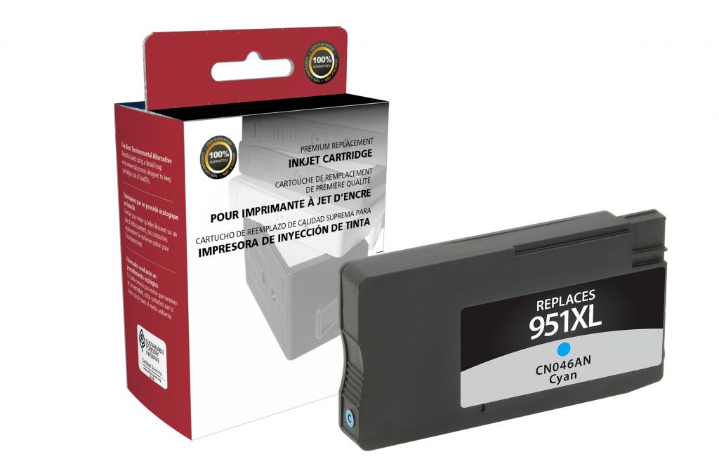 High Yield Cyan Ink Cartridge for HP CN046AN (HP 951XL)