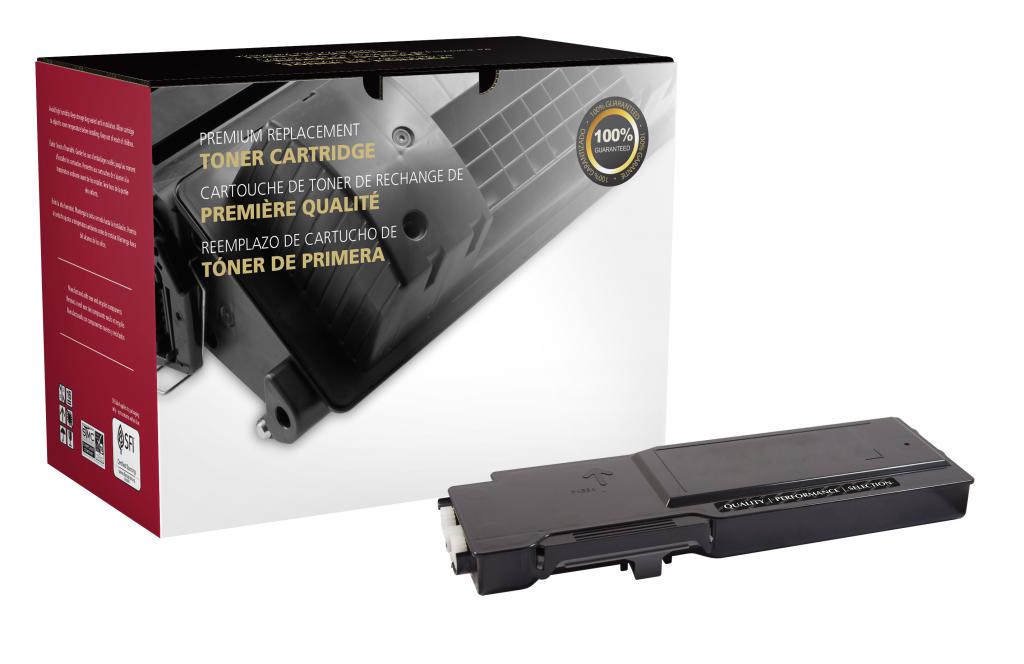 High Yield Black Toner Cartridge for Dell C3760