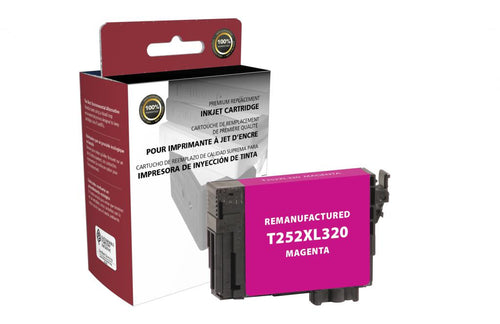 Epson Remanufactured T252XL320 Magenta High Yield Ink Cartridge