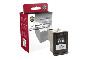 High Yield Black Ink Cartridge for HP F6U64AN (HP 63XL)