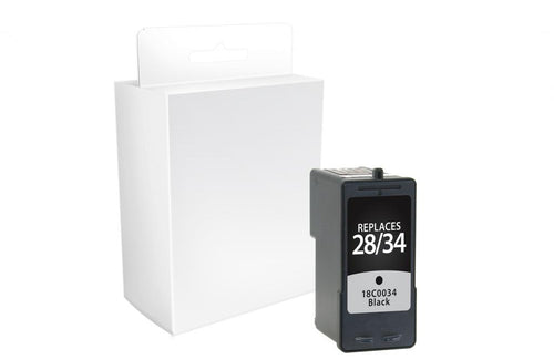 Black Ink Cartridge for Lexmark #28/#34
