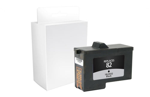 Black Ink Cartridge for Dell Series 2, Lexmark #82