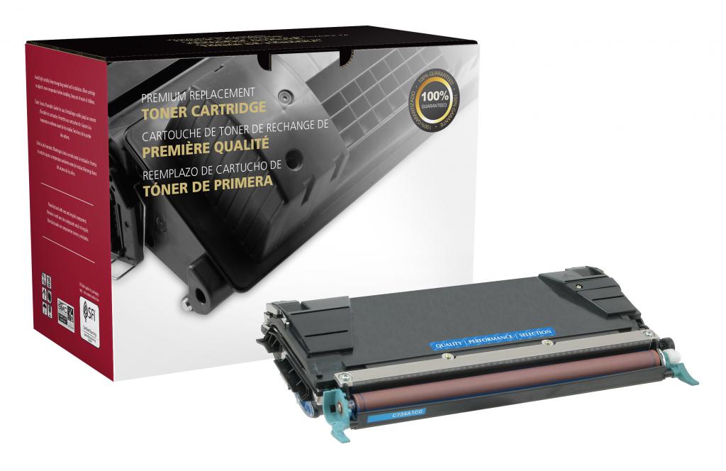 Lexmark C734 Cyan Toner Cartridge