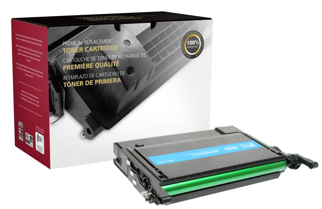 High Yield Cyan Toner Cartridge for Samsung CLP-C660A/CLP-C660B