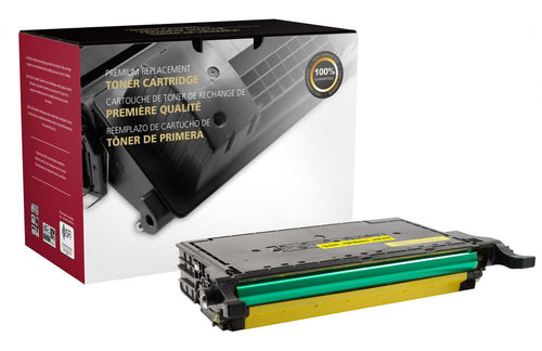 High Yield Yellow Toner Cartridge for Samsung CLT-Y508L/CLT-Y508S
